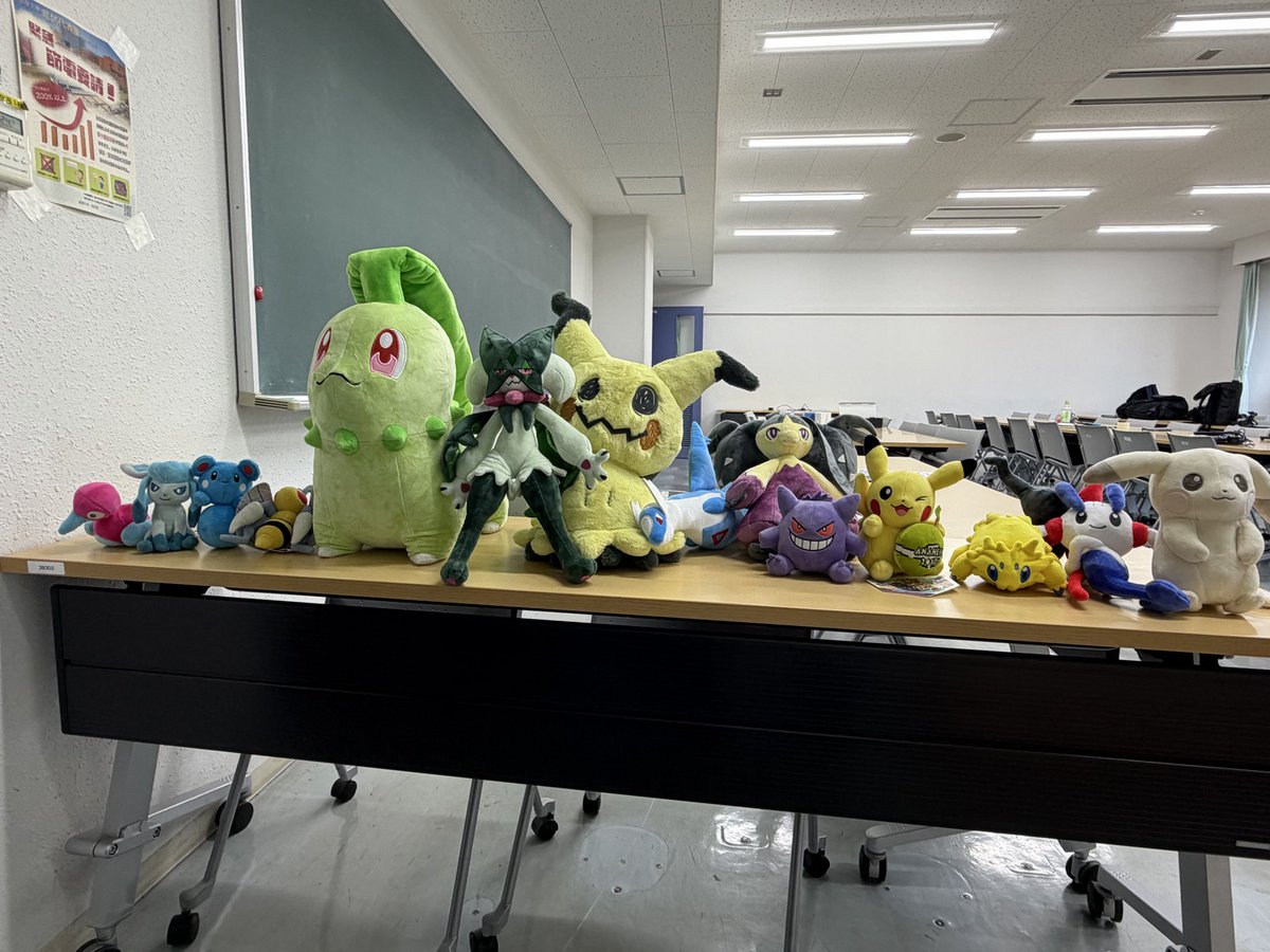 298_poke's tweet photo. おはようございます！
つくポケは本日の新歓祭3B302にて出展しております！是非お越しください！ https://t.co/mrtMZ4Vw21