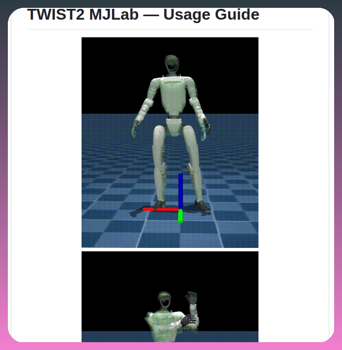 Unitree G1 motion tracking in MuJoCo https://t.co/2U5aSvtF8g