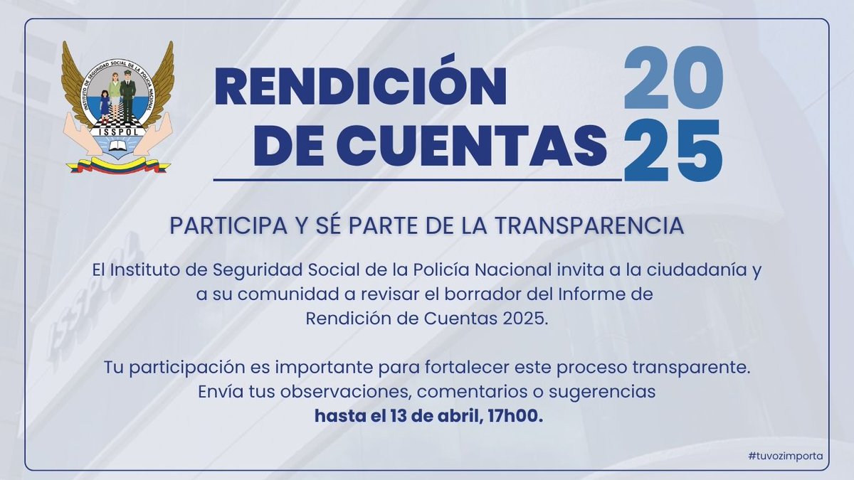 ISSPOL Ecuador tweet media