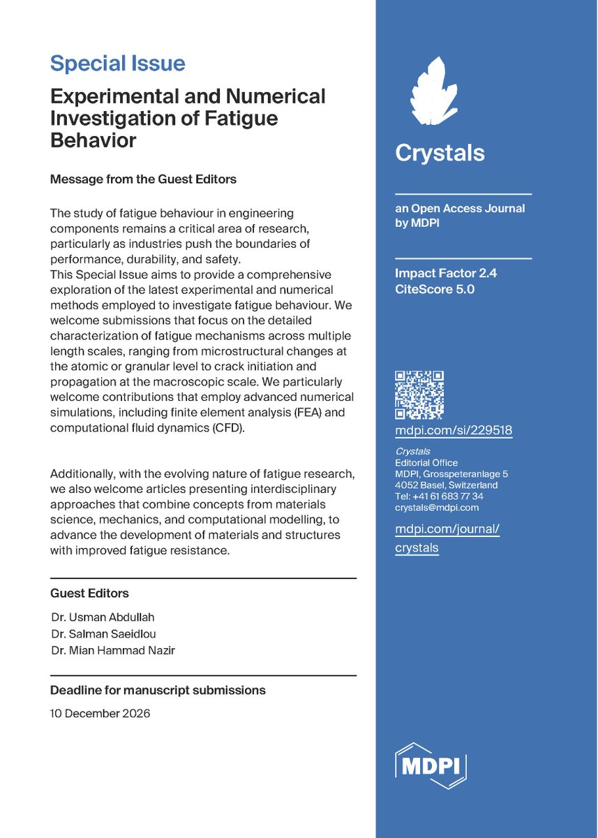 Crystals MDPI tweet media