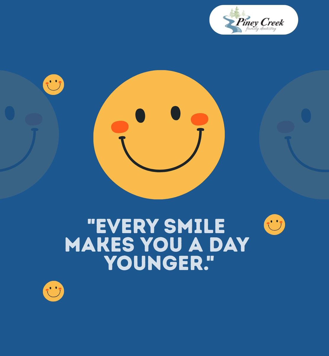 PineCreekFamily's tweet image. Start your day on a positive note with healthy teeth and a bright smile. Have a fantastic day ahead. 
.
.
.
pineycreekdental.com
(303) 562-1051
15430 E Orchard Rd, Centennial, CO 80016
.
.
.
#smile #healthysmile #brightday #PineyCreekFamilyDentistry #Centennial #CO
