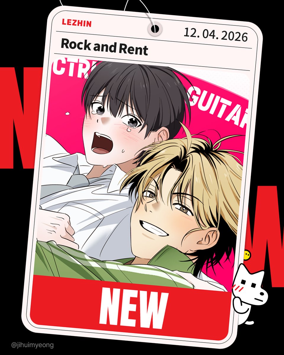 LezhinTH's tweet image. ขอมาอยู่ด้วยคนได้ไหมล่ะ?
💫 &amp;lt;Rock and Rent&amp;gt; 🙏

📌 12.04.2026

#RockandRent #อัพทุกวันอาทิตย์
#BL #Yaoi #Manhwa
#OnlyLezhinTH #LezhinTH