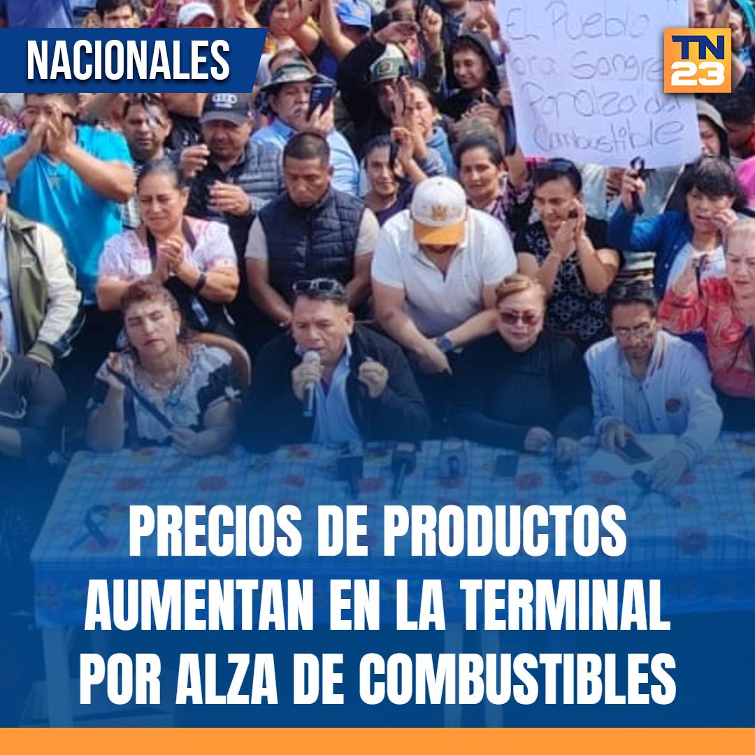 TN23NOTICIAS's tweet image. #Precios de #productos #aumentan en #LaTerminal por #alza de #combustibles ➡️ bit.ly/4moYlD1