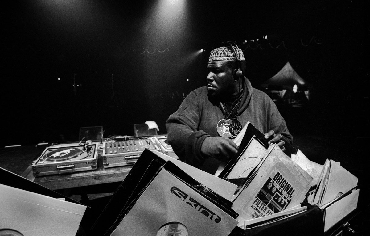thhmuseum's tweet photo. 📸 Afrika Bambaataa
AMSTERDAM, NETHERLANDS - 9th MAY: American DJ and producer Afrika Bambaataa performs live on stage at the Drum Rhythm Festival in Amsterdam, Netherlands on 9th May 1997. (Photo by Paul Bergen/Redferns)

#HipHop #ExplorePage #Music #TheHipHopMuseum https://t.co/uyVZnw7j3W