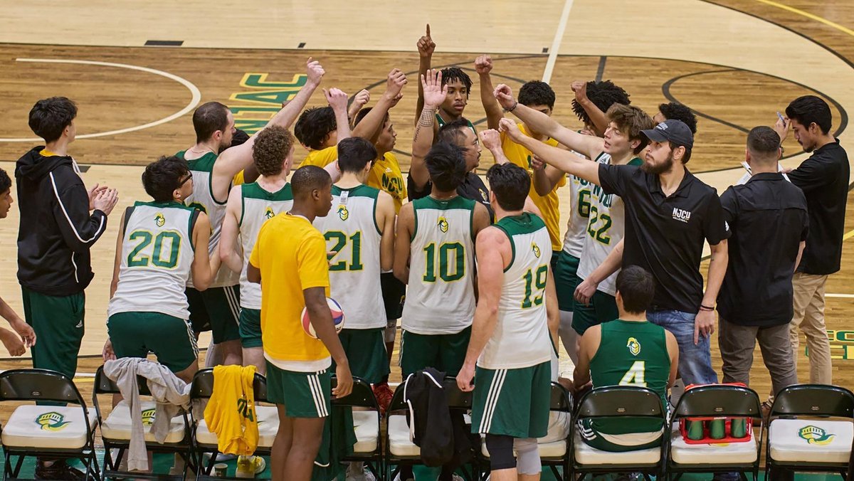 CUNYAC's tweet image. No. 1 @NJCUAthletics, No. 3 @BaruchAthletics Advance to Friday's CUNYAC Men's Volleyball Championship Match

cunyathletics.com/news/2026/4/9/…

#d3vb #TheCityPlaysHere #CUNYchamps