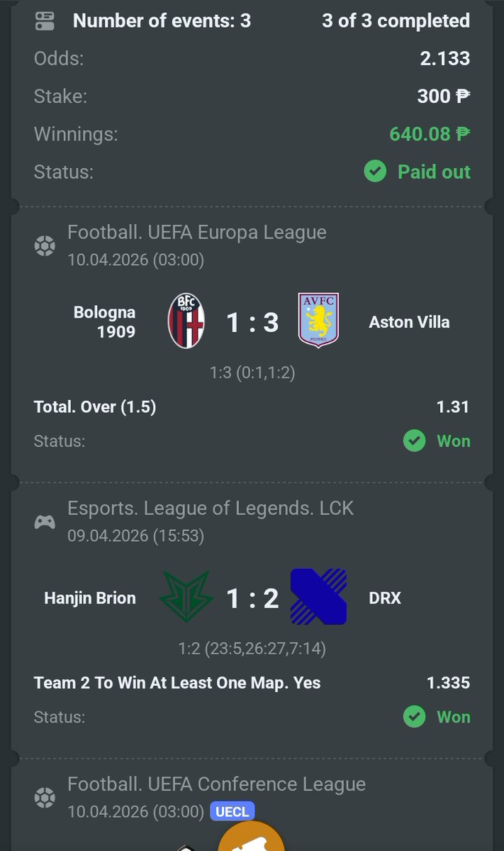 majorjp16's tweet photo. Cashed 💰🔥

Stayed disciplined — no greedy picks.
✅ Right leagues
✅ Right markets
✅ High probability only

This is how we build consistency 📈 https://t.co/OIq7yDHmR1