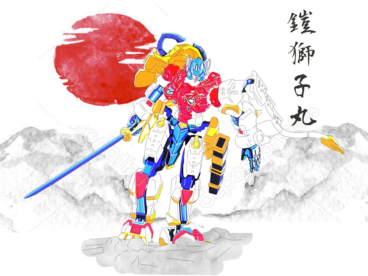 RalGarc71248807's tweet image. La versión Samurai de Leo Convoy hecha por Iron Factory "Yoroi Shishimaru" (鎧獅子丸).  Una figura tan chida que tenia que dibujarla  ദ്ദി(｡•̀ ,&amp;lt;)~✩‧₊

#Transformers #Maximal #LioConvoy #LeoPrime #Prime #Convoy #Samurai #IronFactory #鎧獅子丸 #YoroiShishimaru