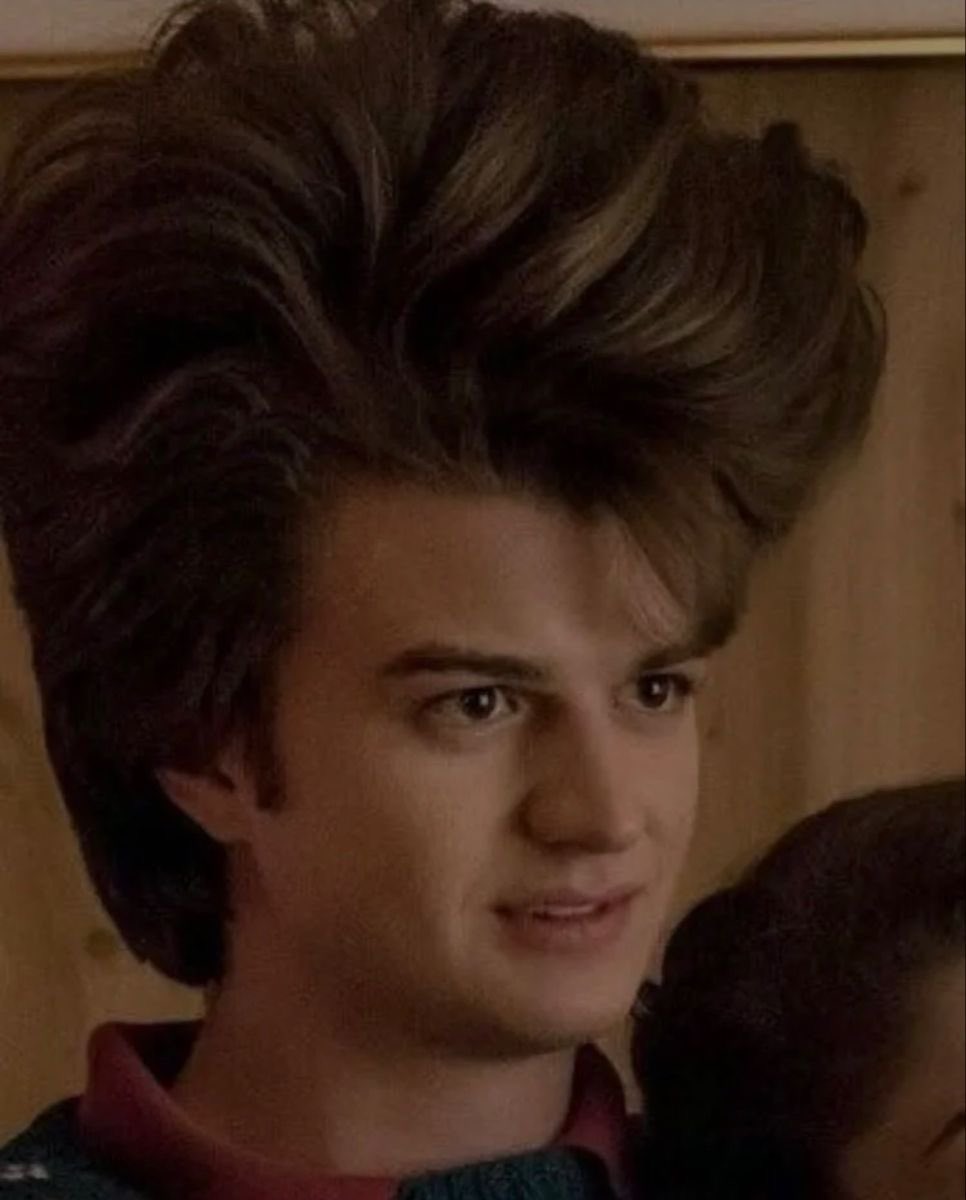 the concept of steve harrington singing parachute with hayley williams