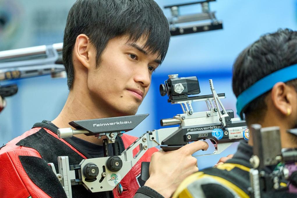 CGTNSportsScene's tweet image. 🤩🇨🇳Chinese shooters added another two golds on Day 3 of the #ISSF #WorldCup in Granada.

🥇 #ShengLihao men's 10-meter air rifle

🥇 #XiaoJiaruixuan women's 25-meter pistol

China leads medal table with four golds and two silvers.

(Photos via ISSF)