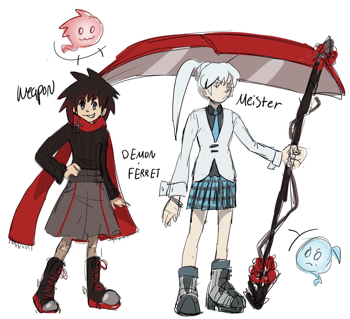 RWBY x soul eater content :)