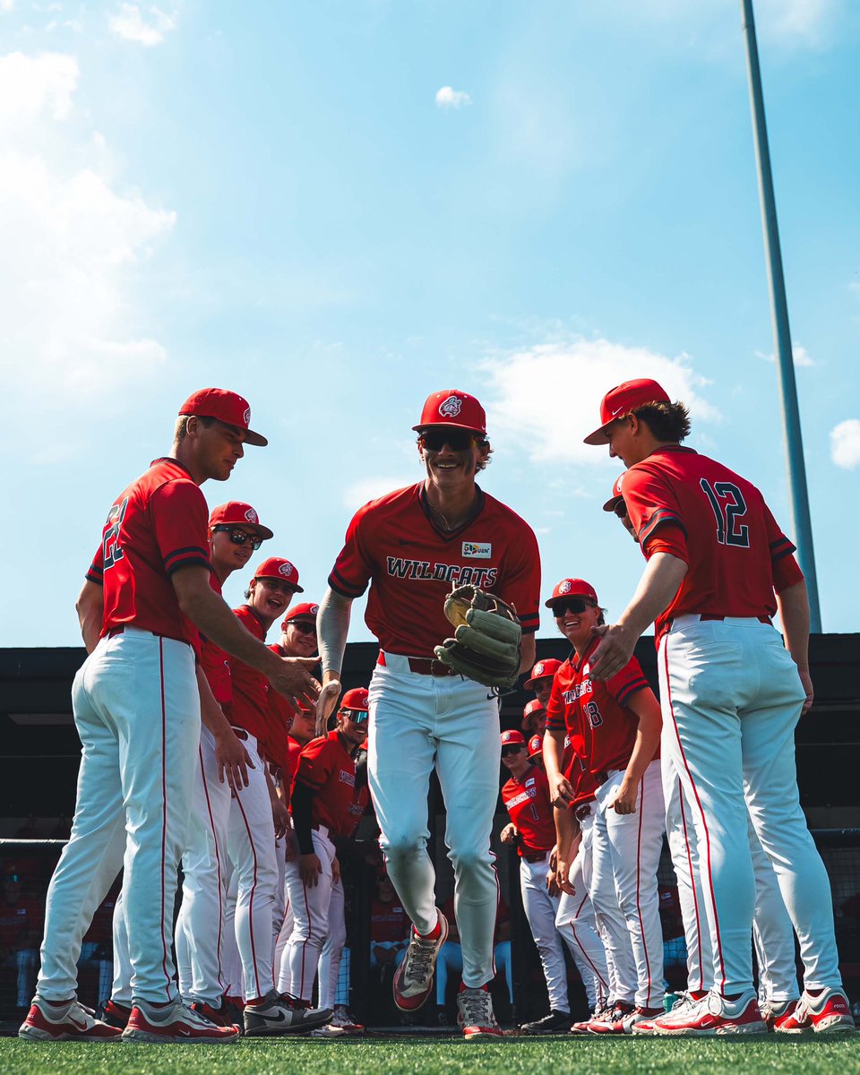 IWUWildcats's tweet photo. Comeback✅

@indwesbaseball erases an 8-1 deficit in game two to split the doubleheader with MVNU!🔥💪

📰https://t.co/ESFFbNwXAh

@indwesbaseball // @NAIABall 

#BothAnd #TheRightWayToPlay https://t.co/g17AdoLnoN