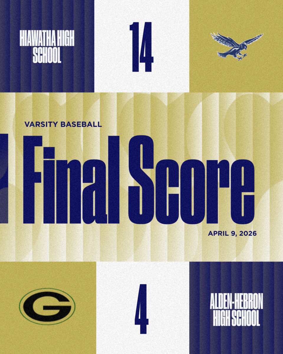 Hiawatha Athletics tweet media