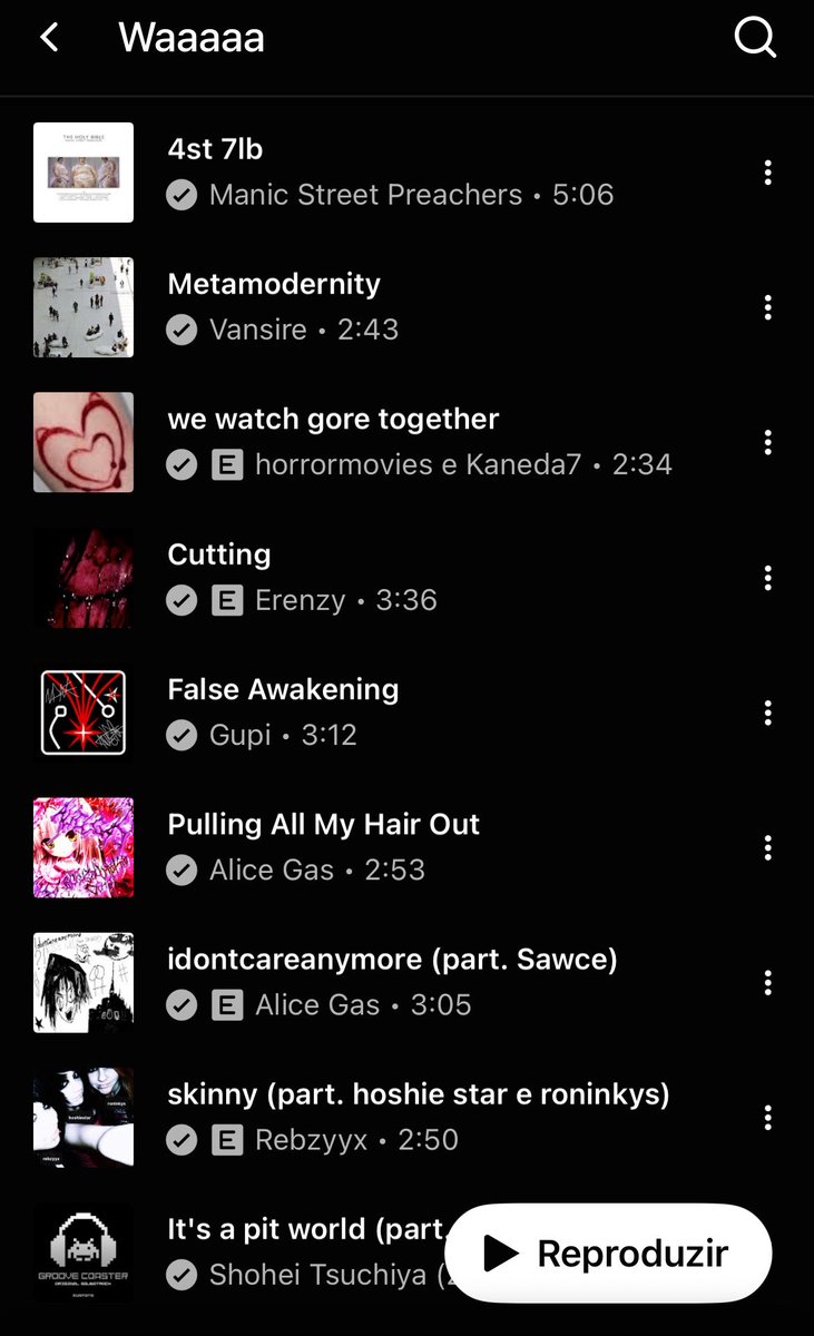 Compassion26133's tweet image. I forgot I had a list of songs I kin, half of them I added them when I was with them™