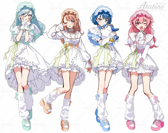 監修済みラフ! ふわふわおねむなモモジャンの、アクスタとチェキ風カードを作る予定です #クリフェス