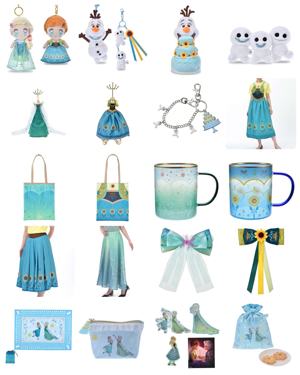 ━━━━━━━━━━━━
#ディズニーストア
「FROZEN FEVER」
✎𓂃4月14日　先行販売
✎𓂃4月17日　一般販売

短編アニメーション
“アナと雪の女王／エルサのサプライズ”から、爽やかで可愛いアイテムが登場🌻

store.disney.co.jp/special/frozen…
#Disney
