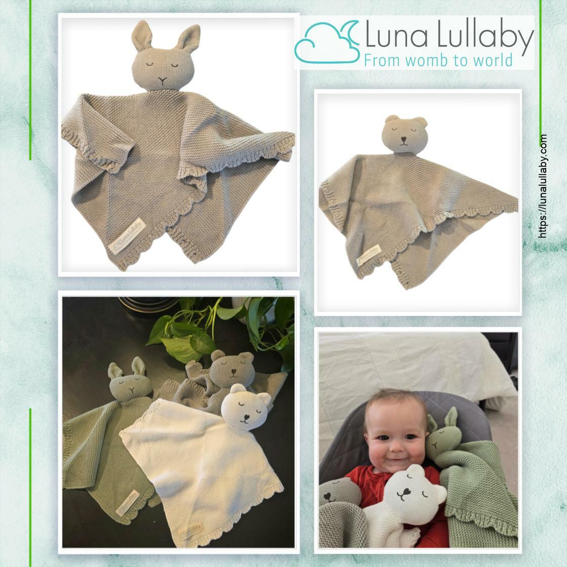 LunaLullaby01's tweet image. Wrap your little one in comfort with the Luna Lullaby Snuggle Lovie for just $22.50. Perfect for cozy moments and soothing snuggles. #BabyComfort #NursingEssentials

Shop Now lunalullaby.com/products/luna-…