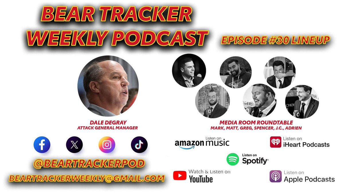 Bear Tracker Weekly Podcast tweet media
