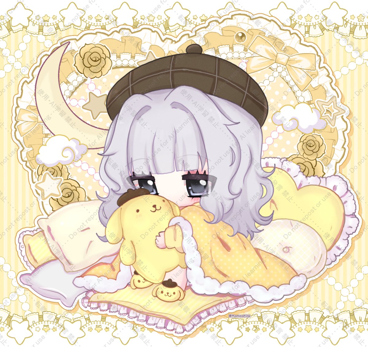 MomooPiink's tweet image. ‧₊♡ 𝐂𝐨𝐦𝐟𝐲 𝐁𝐥𝐚𝐧𝐤𝐞𝐲 [𝐘𝐂𝐇] ♡₊˚
✦・.  @Bunny_Buuu

・┆✦ʚ♡ɞ✦ ┆・
꒰#Sanrio꒱
#Chibi #YCH