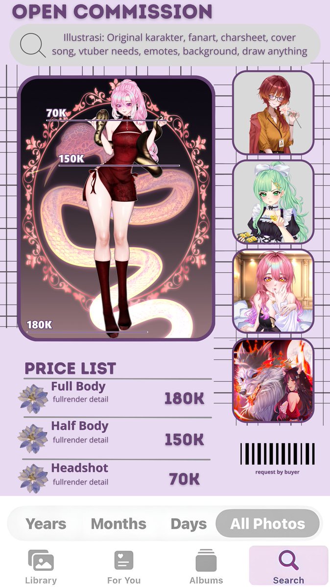 Yeona Lune || VGen OPEN COMMISSION L2D VTUBER tweet media