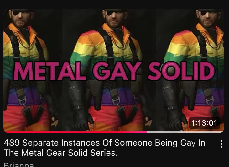 milktst's tweet photo. Sorry Hollywood. This is the real metal gear movie no matter what slop you make! https://t.co/jztU3mVvQ4