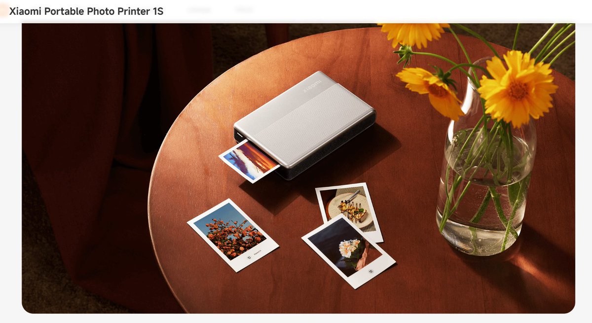 Ada55385350's tweet photo. 63076 Mi Portable Photo Printer 1S
66646 Xiaomi Portable Photo Printer Pro
66644 Xiaomi Portable Dye-Sublimation Photo Paper Stickers (50 Sheets)
26658 Mi Portable Photo Printer Paper (2x3-inch, 20-sheets)
#Xiaomi #Photo #Printer #Global https://t.co/u51KjpIkSj