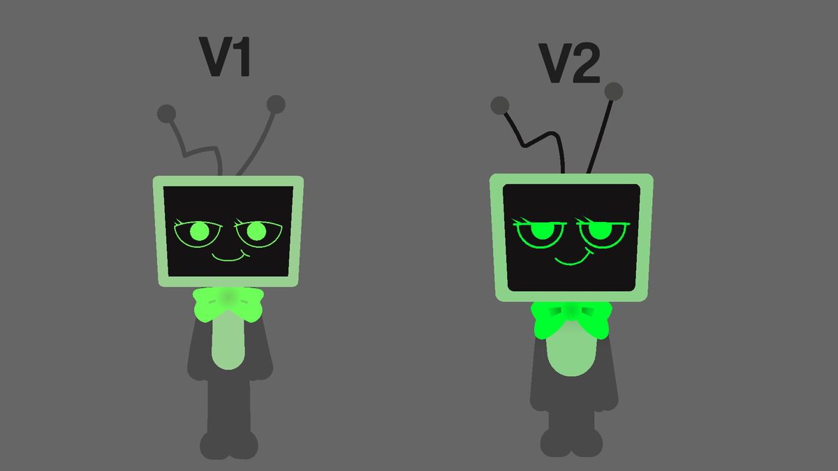 AnimsTinky's tweet photo. What if i'll remake with this vee model...

#sticknodes #vee #dandysworldcharacter https://t.co/ZDamrMsUiB