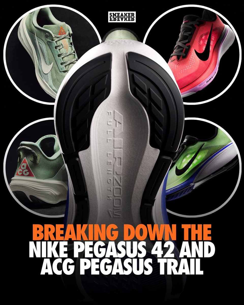 snkrfrkrmag's tweet image. Nike Pegasus 42 or ACG Pegasus Trail? 🤔 Find out the differences 👇 #partnership bit.ly/4cmf5Gx