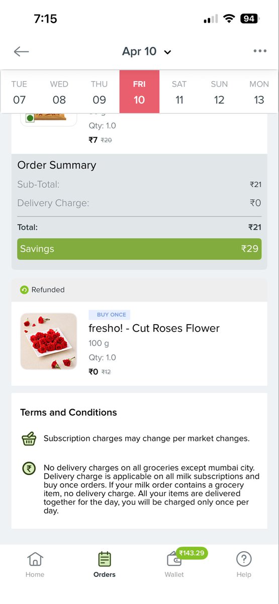 gupta5035's tweet photo. @bigbasket_com @BigBasketTech @bigbasket_com  @BigBasketTech  looks like you don’t want to improve anything.  Again flower order not delivered https://t.co/BXAAQOjGqW