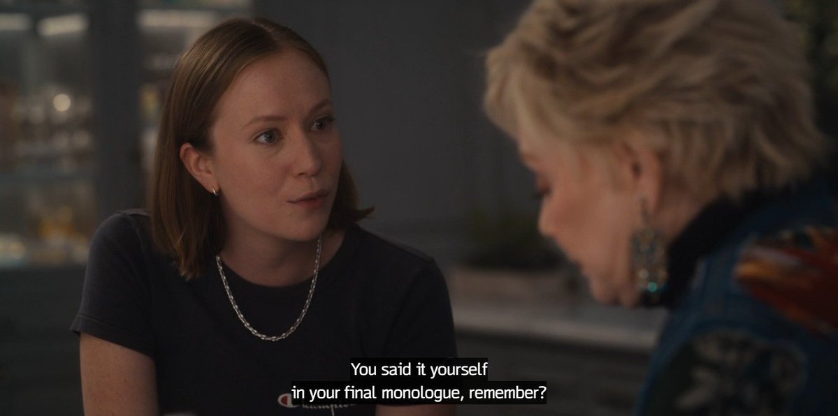 alderaansleia's tweet image. love when ava says what deborah needs to do and she truly listen to her and it puts her back on the right track #hacks