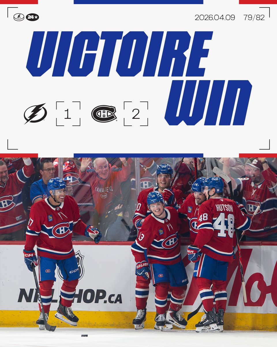 x - Canadiens Montréal tweet media