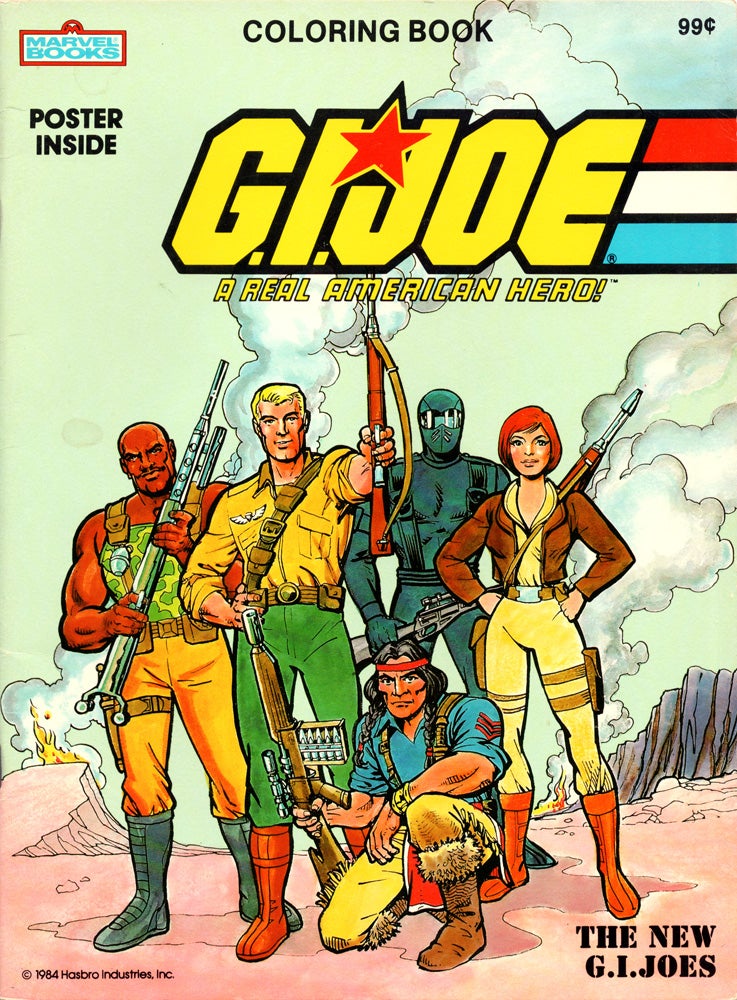 rareactionfigs's tweet image. Check out this GI Joe coloring book from 1984 called "The New GI Joes."

What was your favorite GI Joe coloring/activity book?

#gijoe #coloring #coloringbook #easteregg #80s