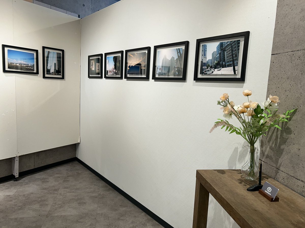 「はじめての写るんです展」開催しております👏
初めて写るんですを使い撮影した写真を展示しております😊5人でのグループ展です📷
17日（金）までの展示となっておりますので、ぜひご覧ください😊ｽｽﾞｷ