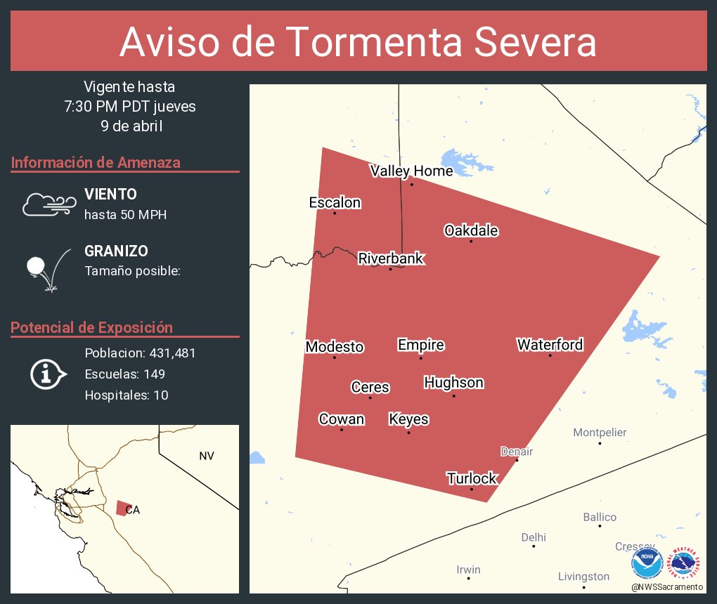 NWS Sacramento tweet media