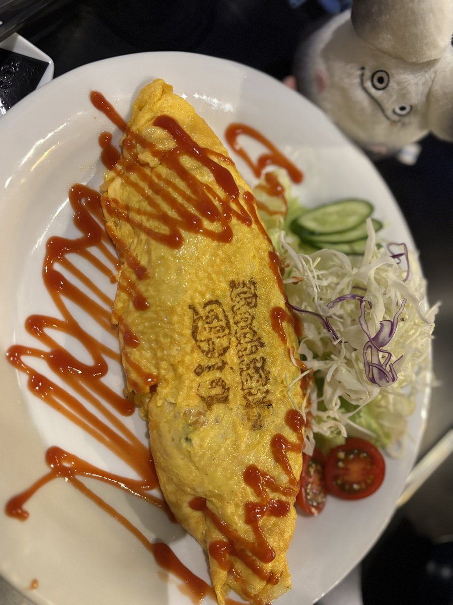 Rock酒場Dioで 美味しいご飯を食べてきたよ 昨年9月の、蟹江さんとのイベント以来🙌 このオムライスのために、前日から食事調整した私…最高 ...