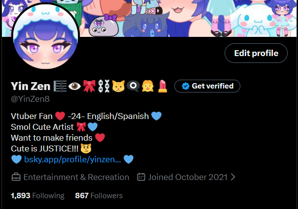 Yin Zen 🎼👁🎀⛓🐱👁‍🗨👧💄 tweet media