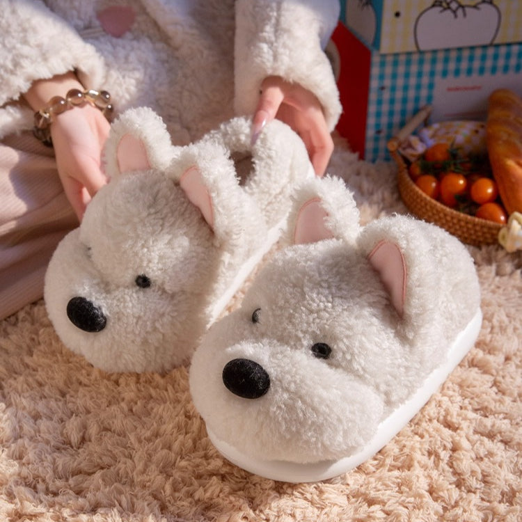 💖 Fuzzy Puppy Dog Plush Slippers 💖 

Shop now 🛍️ at helloslippers.com/products/fuzzy…

#HelloSlippers