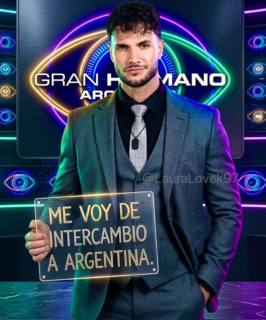 EL CONTENIDO RUMBO A ARGENTINA 🇦🇷 🇺🇸 🇪🇸🇮🇨🙌🏼

🔥Fabio Agostini elegido como concursante de intercambio. 
BUEN VIAJE ✈️ 🙌🏼🌍
 #LCDLF6 #GranHermanoGeneraciónDorada #Granhermano