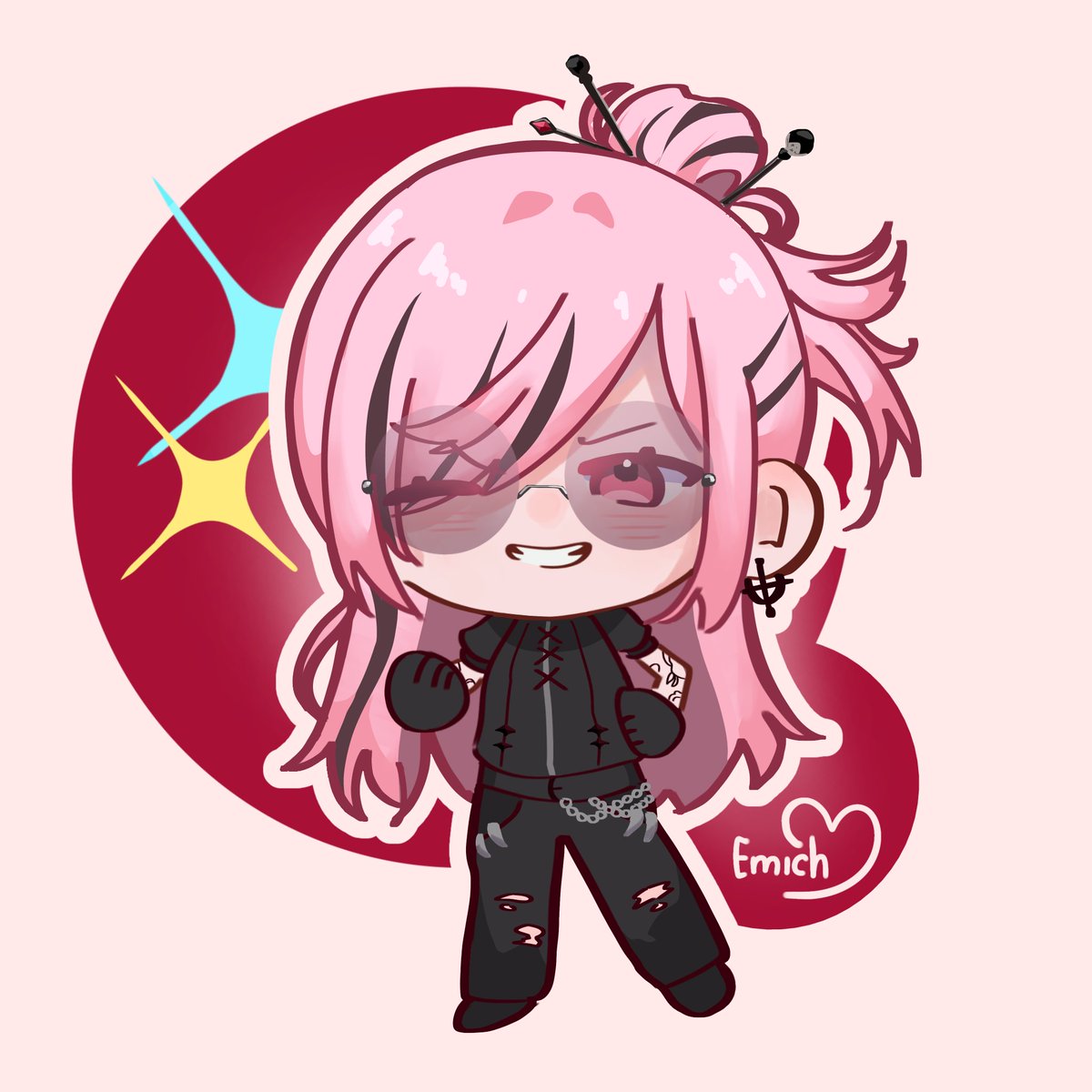 emichiie_'s tweet image. 🕶️
 #callillust #UNCUTROCK