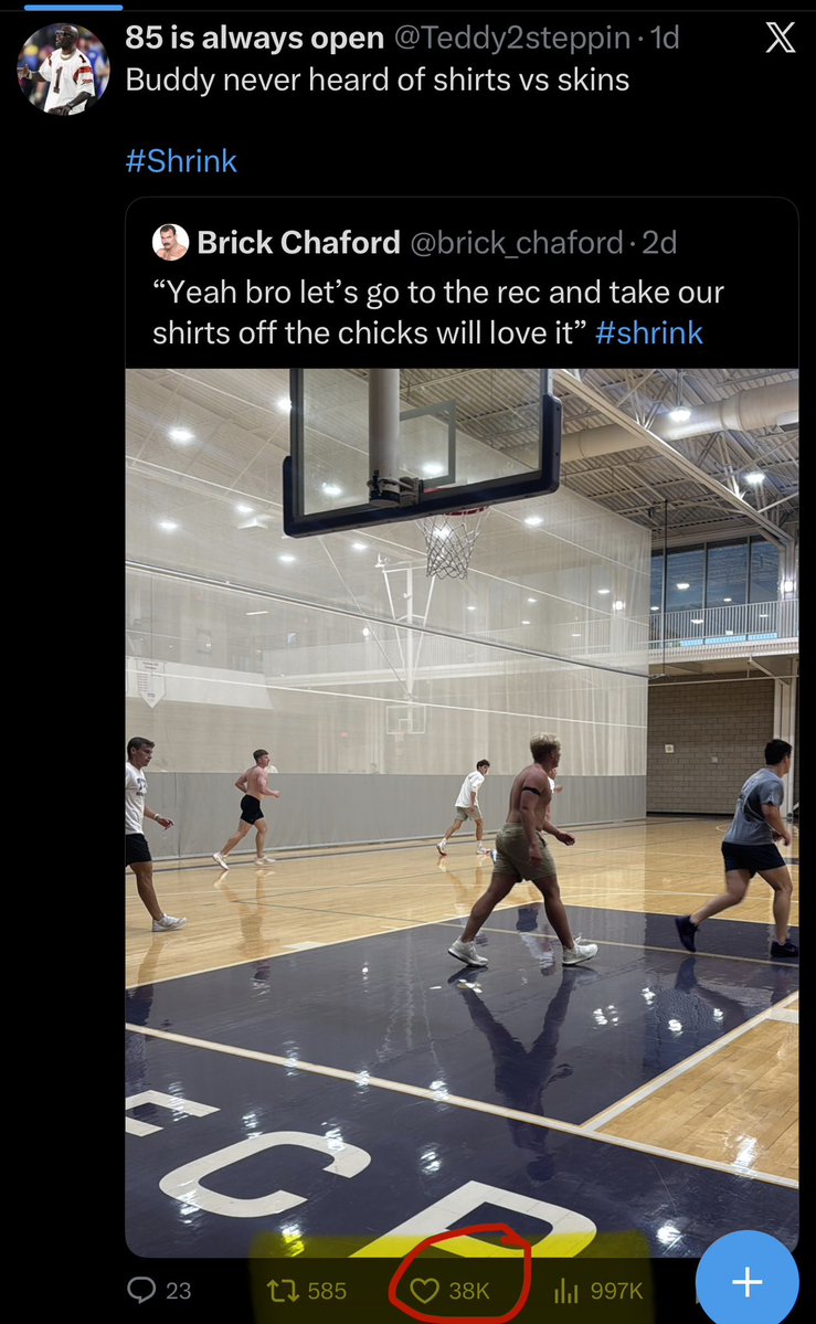 85 is always open tweet media