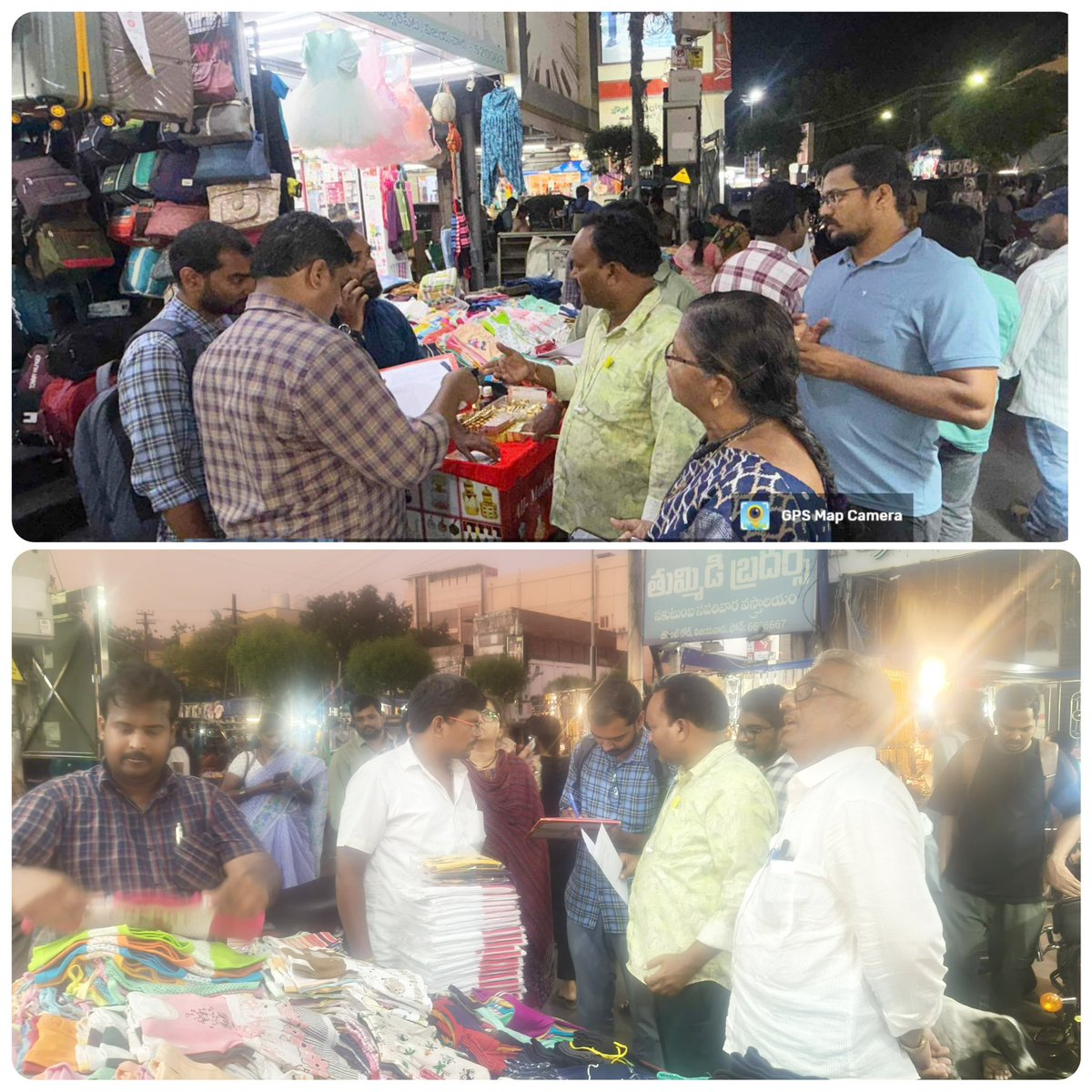 ourvmc's tweet image. 📍 Besant Road Vijayawada లో స్ట్రీట్ వెండింగ్ లైసెన్స్ లేకుండా వ్యాపారం చేస్తున్న వీధి వ్యాపారులకు VMC టౌన్ ప్లానింగ్ సిబ్బంది నోటీసులు జారీ చేశారు.
⚠️ లైసెన్స్ లేకుండా వ్యాపారం చేయడం అనుమతించబడదు
📄 7 రోజుల్లోపువివరణ సమర్పించాలి
⏳ 30 రోజుల్లో చట్టపరమైన చర్యలు

#VMC #Vijayawada