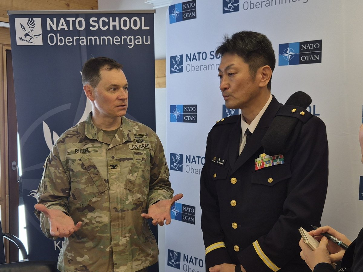 陸上幕僚監部法務官田中将補は、3月29日から4月3日、NATO欧州連合