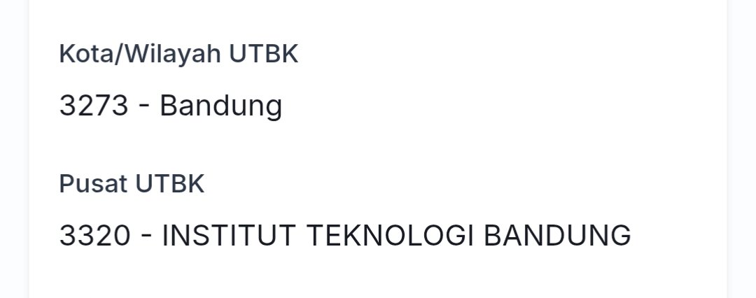 han²⁶ bantai utbk tweet media