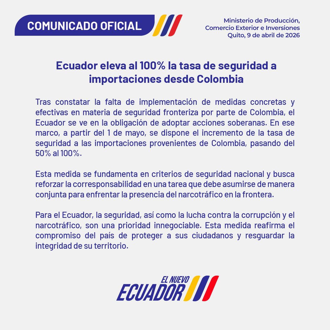 caporage's tweet photo. #ATENCION @DanielNoboaOk arma la grande.!En tiempos de emergencia importante, diferenciar: errores y horrores en política y economía. La guerra comercial entre hermanos es dar papaya a Narcodelincuentes  y Mafias políticas.Quienes hacemos #Ecuador/#Colombia rechazamos la bronca.! https://t.co/ySShYbCYUn