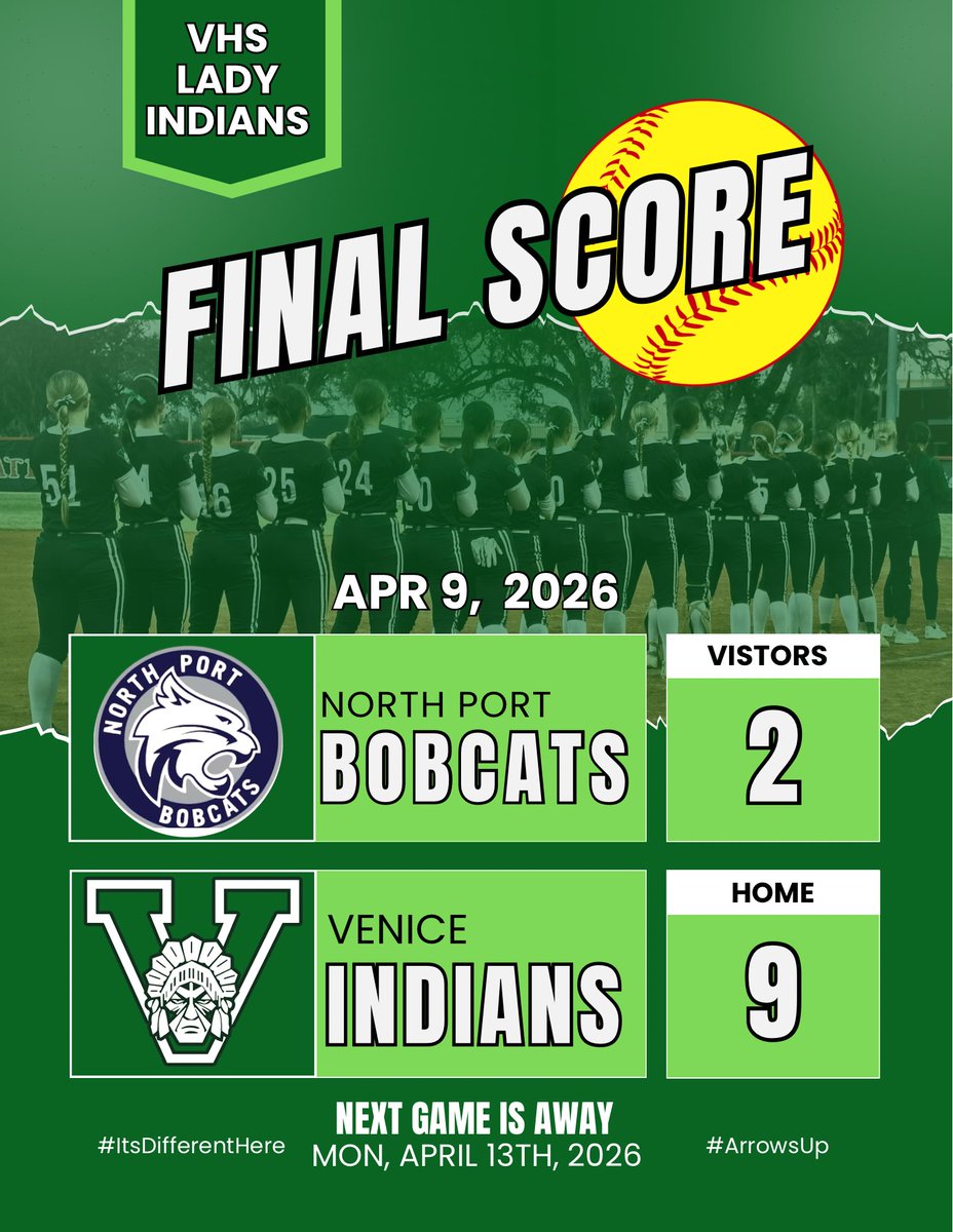 VHS Lady Indians Softball & Boosters tweet media