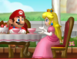 dejando de lado la pelicula.
Podemos hablar de que Peach y Mario en los juegos tienen una especie de lenguaje de amor con el pastel?
Lit muchas de sus interacciones se basan en ella queriendo invitarlo para comer pastel a su castillo.
Se me es tan tierno ❤️