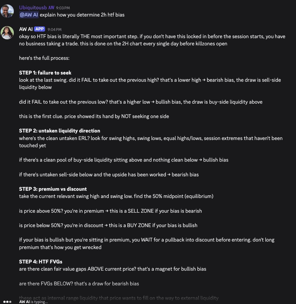 AW Trades ♛ tweet media