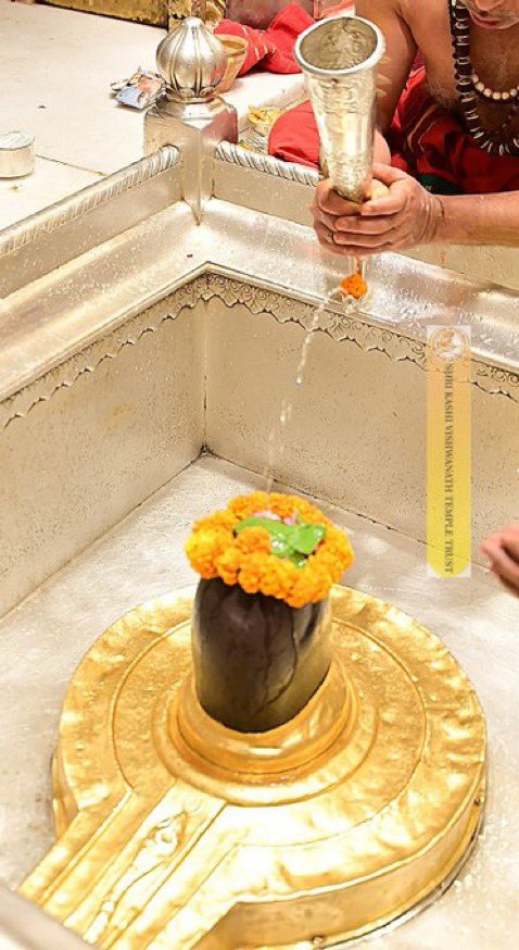 eOrganiser's tweet image. Today’s Mangala Aarti Darshan at Shri Kashi Vishwanath Mandir, Varanasi, Uttar Pradesh.

#KashiVishwanath #Varanasi