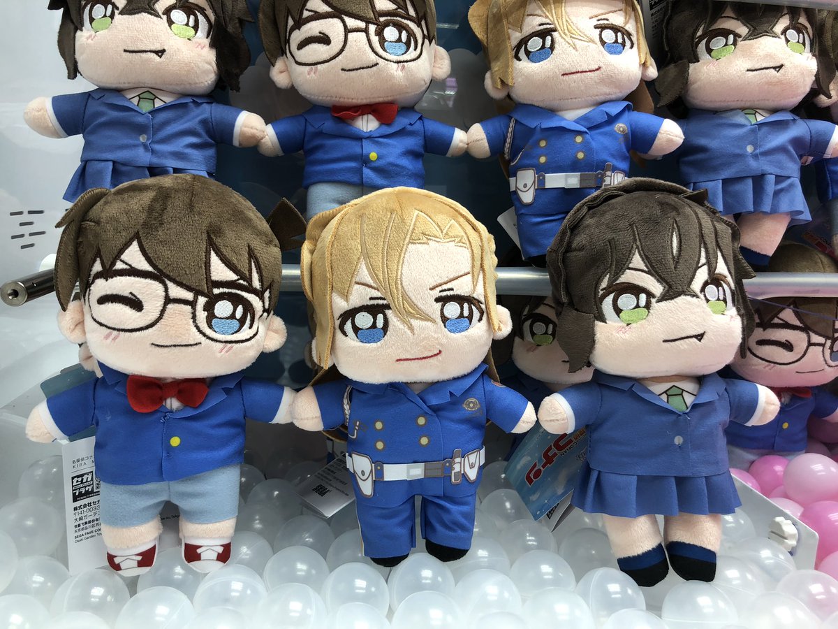 🪽新景品入荷🪽 名探偵コナン KIRA MUCCHI ぬいぐるみ Vol.7 名探偵