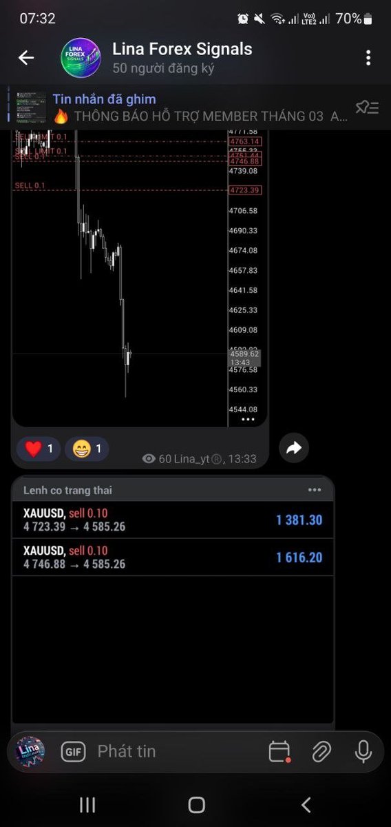 Lina Trading | XAU BTC tweet media