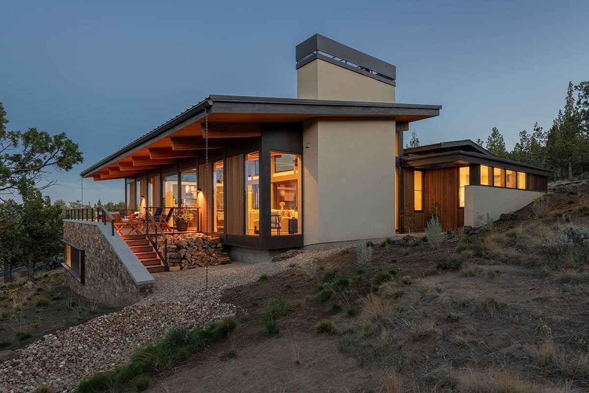 OneKindesign's tweet image. North Rim Reverie: A modern sanctuary in Oregon with stunning mountain views 
onekindesign.com/north-rim-reve…